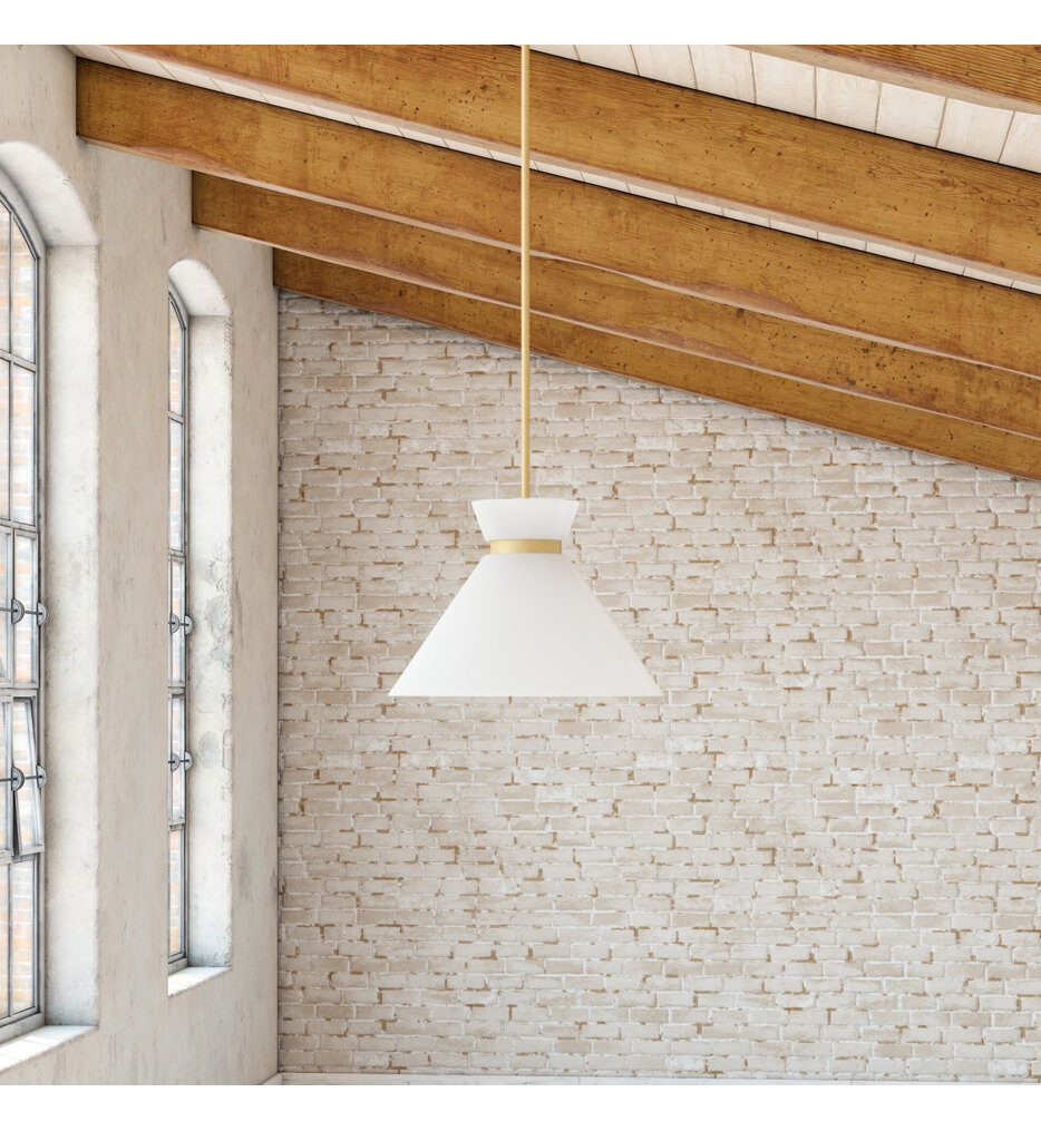 Alora Mood - Halston 8" Pendant