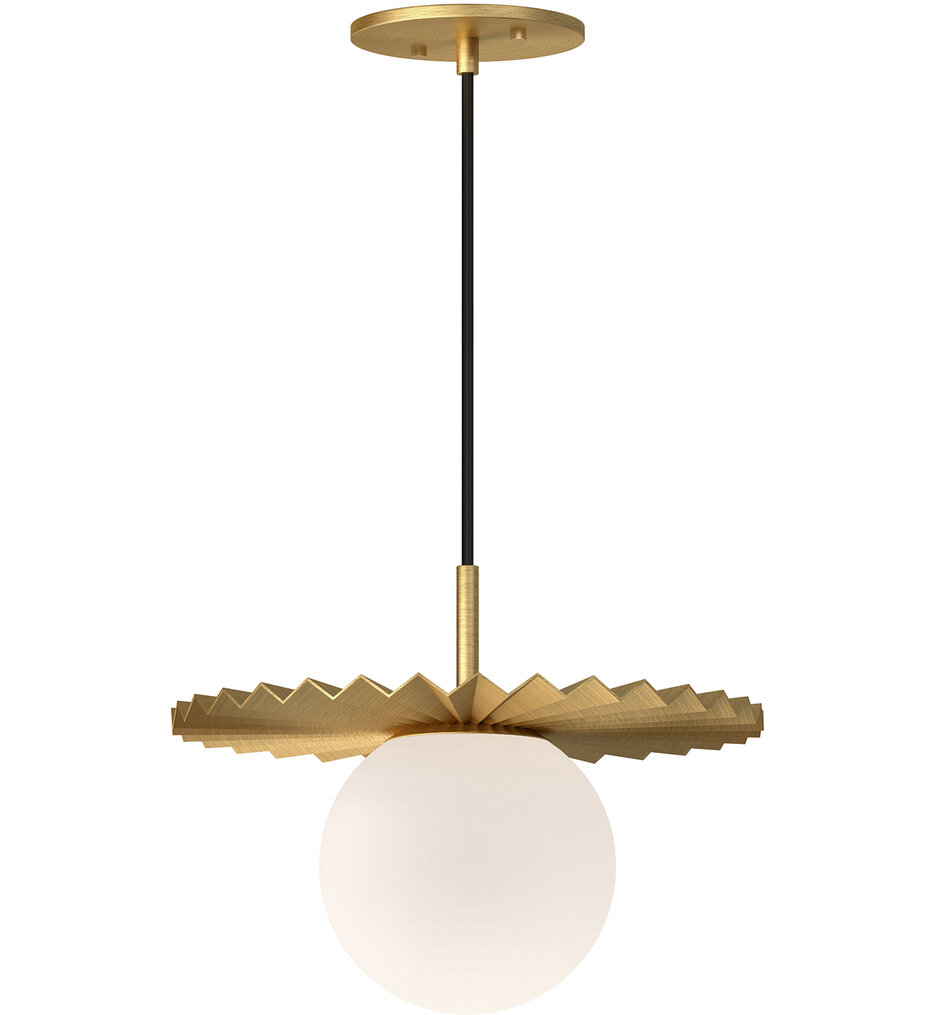 Alora Mood - Plume 11.875" Pendant