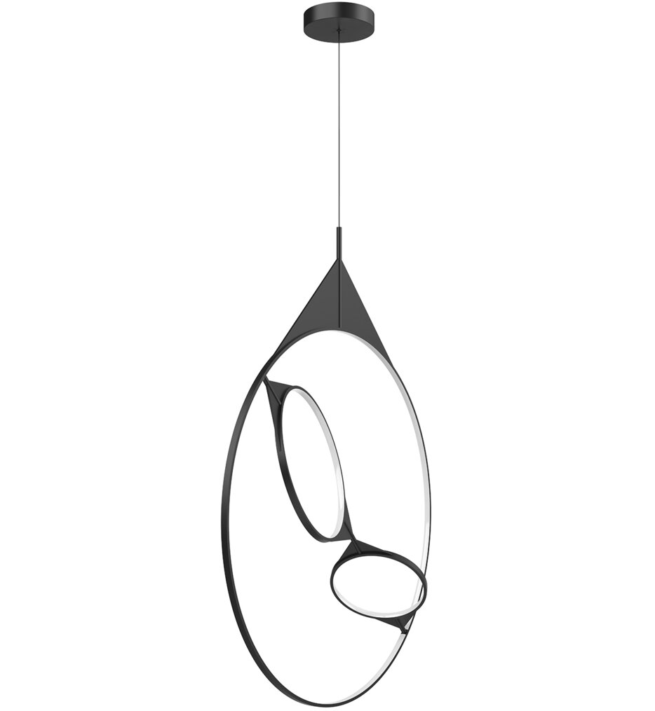 Kuzco - PD84336-BK - Serif 36.375" Pendant