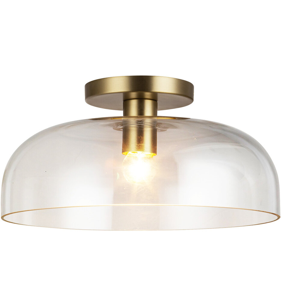 Alora Mood - Sylvia 12" Semi-Flush Mount