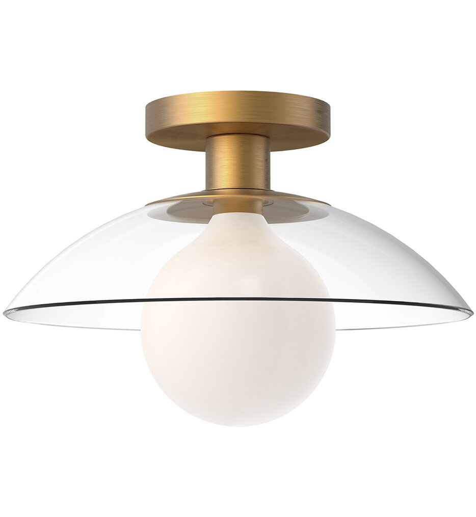 Alora Mood - Francesca 11.875" Semi-Flush