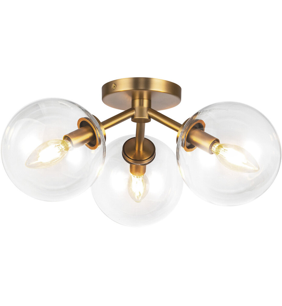 Alora Mood - Cassia 17.75" Semi-Flush