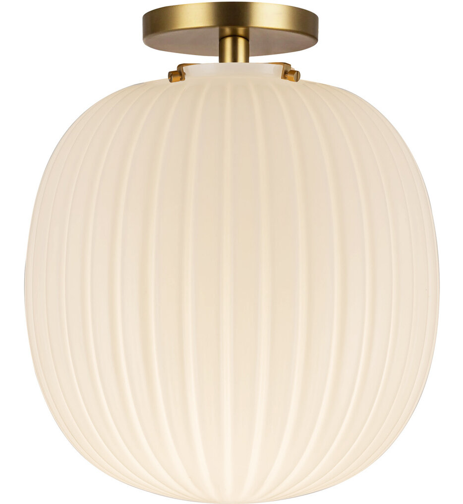 Alora Mood - Cherise 11.875" Semi-Flush Mount