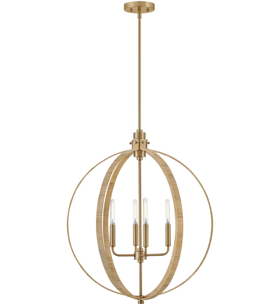 Lark - 83554LCB-BAM - Fallon 24" Chandelier