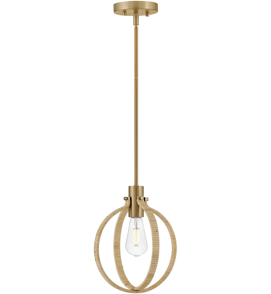 Lark - 83557LCB-BAM - Fallon 10" Pendant