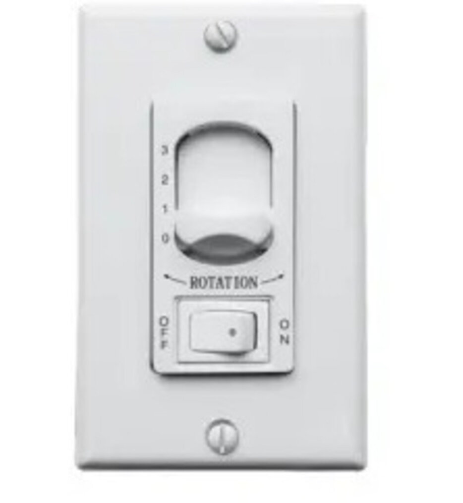 Matthews Fan Company - AT-ME-WC - Decora 3-Speed Fan Wall Control