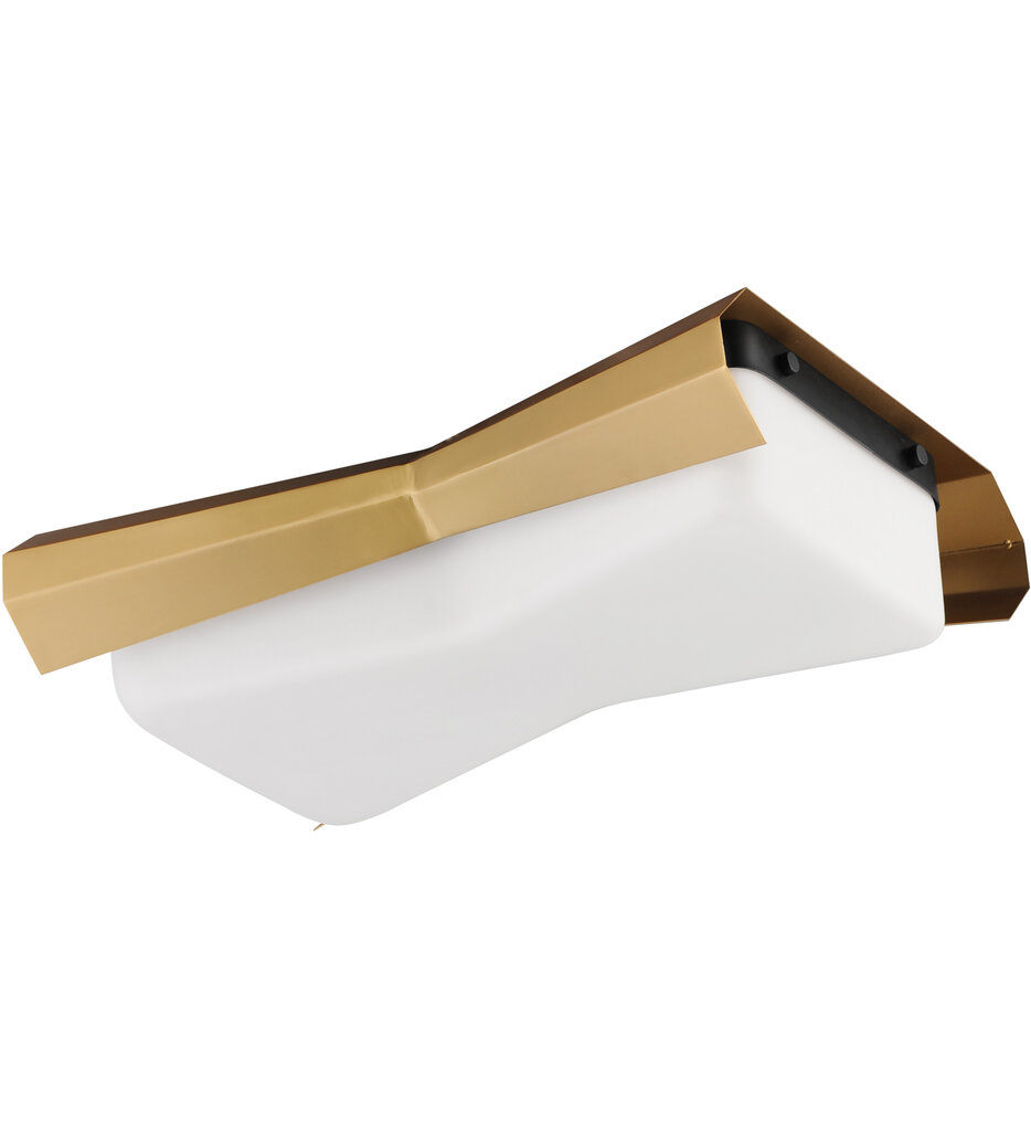 Maxim Lighting - 10819SWBKAB - Rizzo 16" Flush Mount