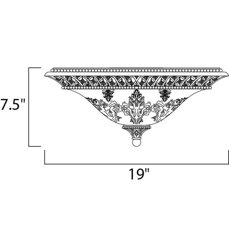 Symphony 19" Flush Mount