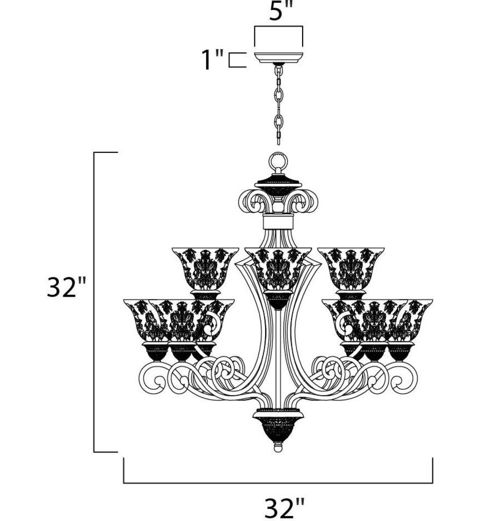 Symphony 32" Chandelier