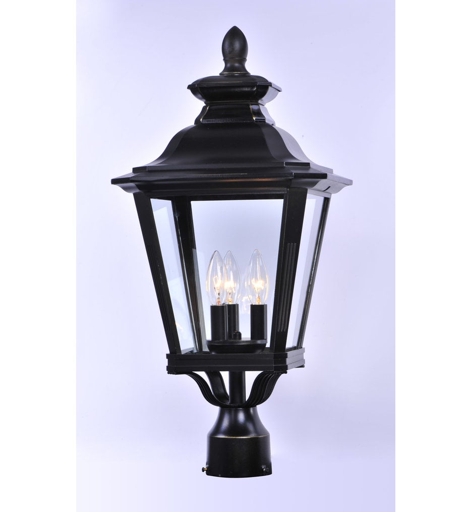 Knoxville 23.5" 3 Light Outdoor Post Lantern