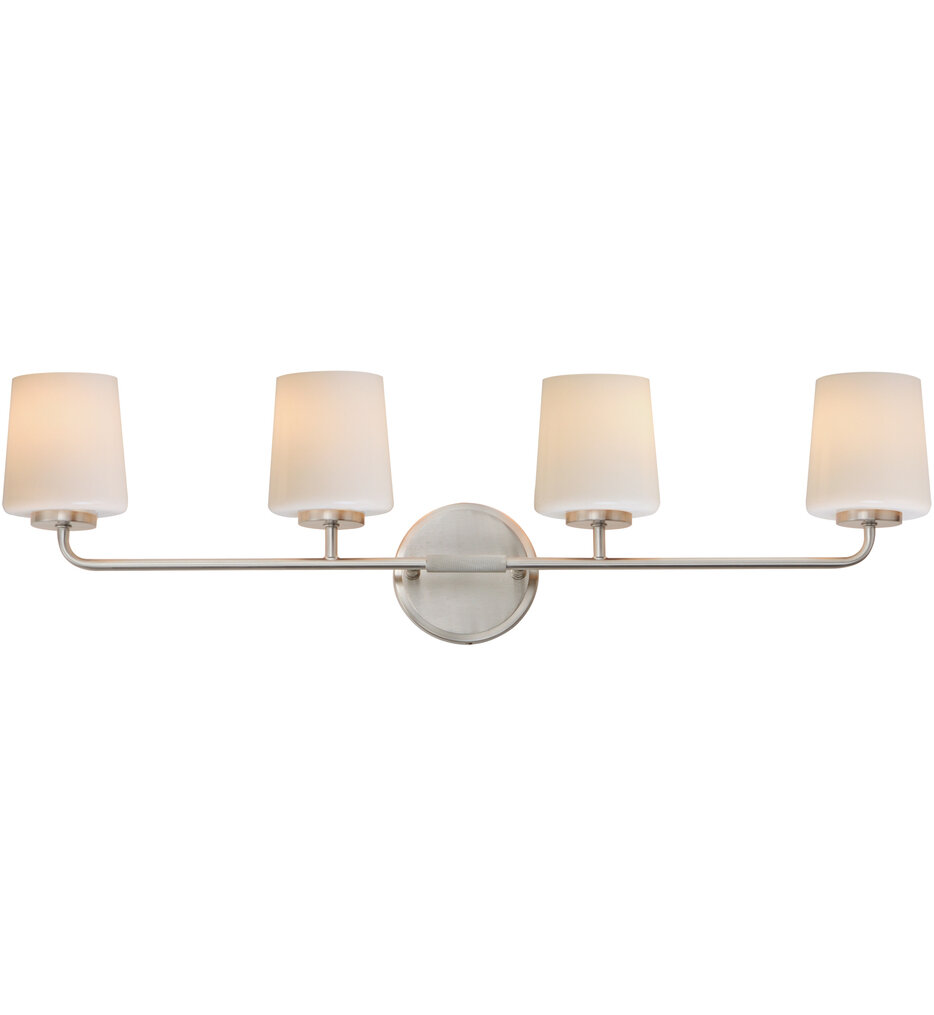 Maxim Lighting - 12694WTSN - Durham 32.5-Inch Bathroom Vanity Light