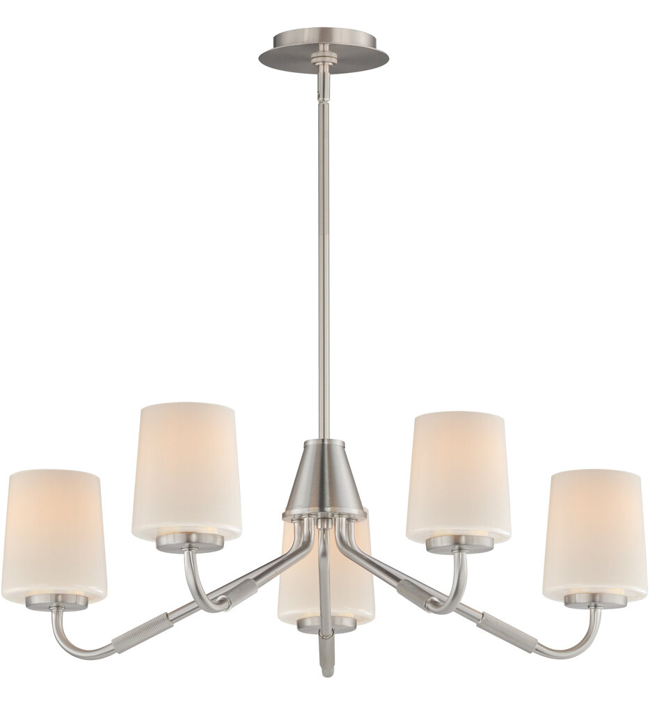 Maxim Lighting - 12696WTSN - Durham 26-Inch Chandelier
