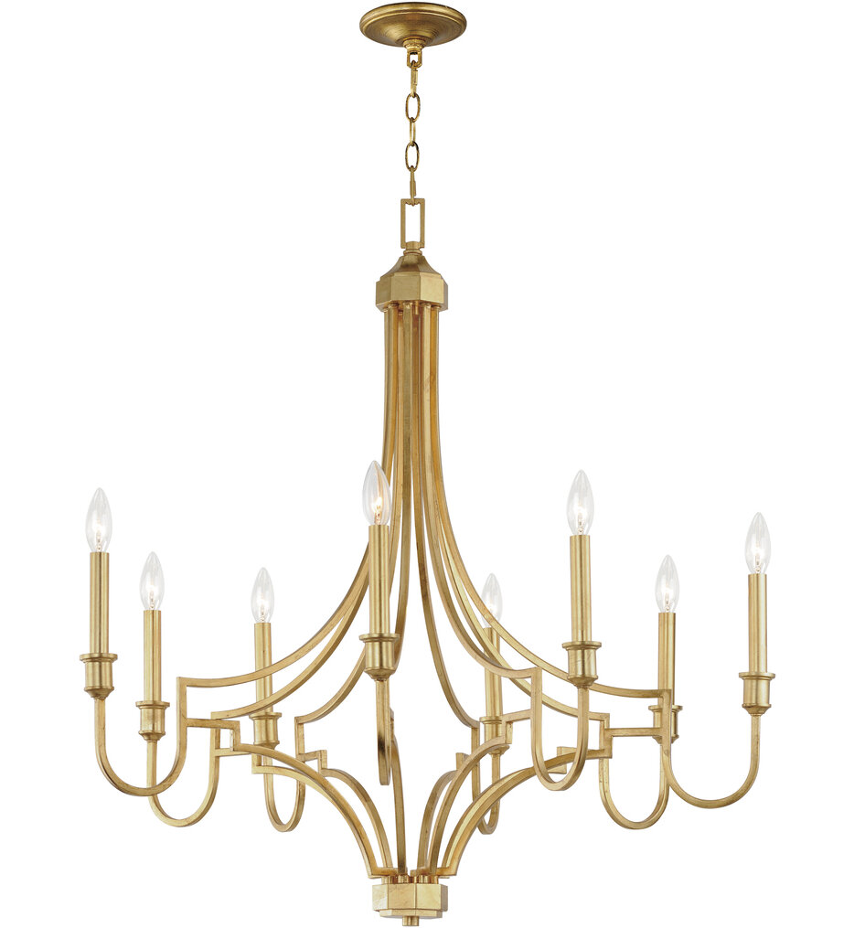 Maxim Lighting - 12788GL - Normandy 34" Chandelier