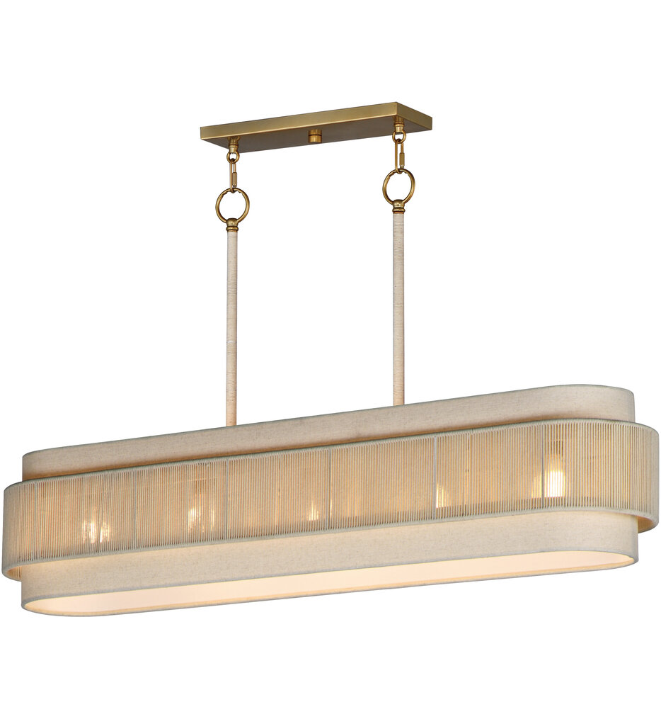 Maxim Lighting - 12815OFNAB - Seacliff 42" Pendant