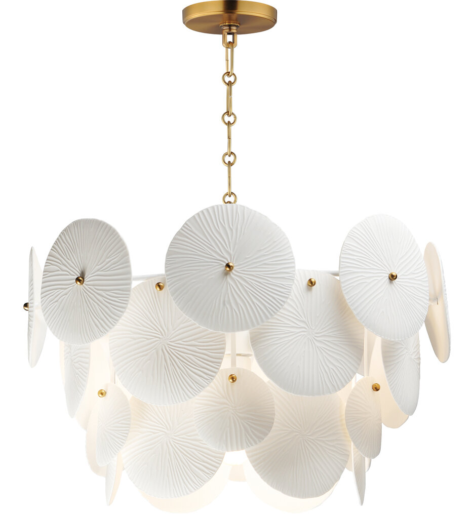 Maxim Lighting - 12824WTNAB - Isla 20.5" Chandelier