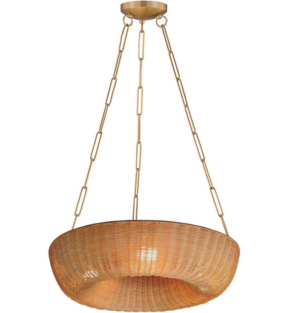 Maxim Lighting - 14312NANAB - Bower 24-Inch Pendant