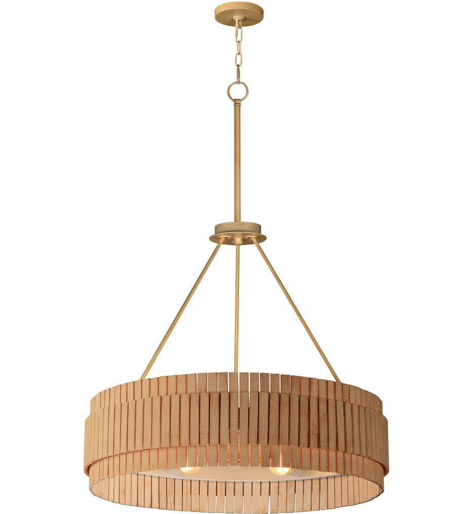 Maxim Lighting - 14456NANAB - Satori 30.75-Inch Pendant