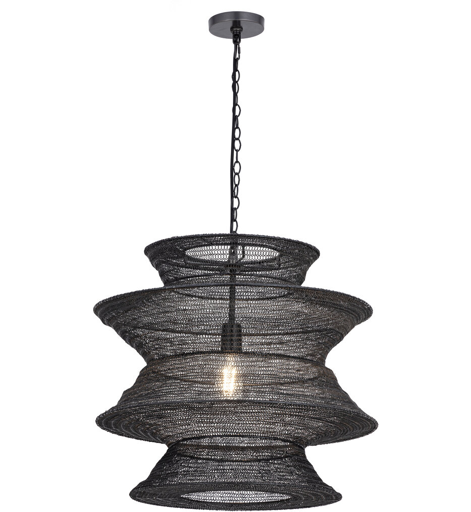 Maxim Lighting - 14932BK - Krabi 22.5" Pendant