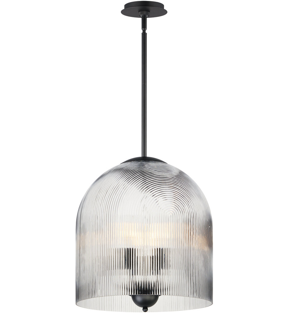Maxim Lighting - 15123CRBK - Dune 15.75" Pendant