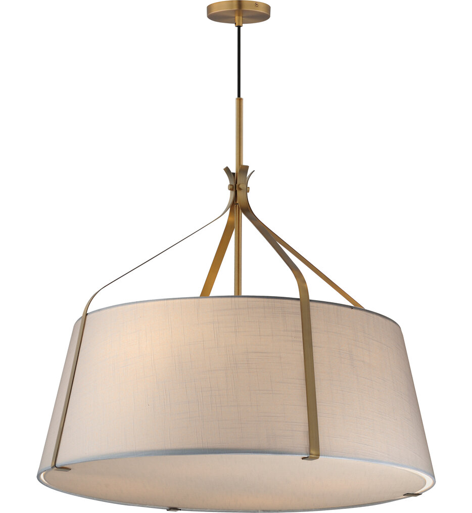 Maxim Lighting - 16183WLNAB - Bandera 31" Pendant