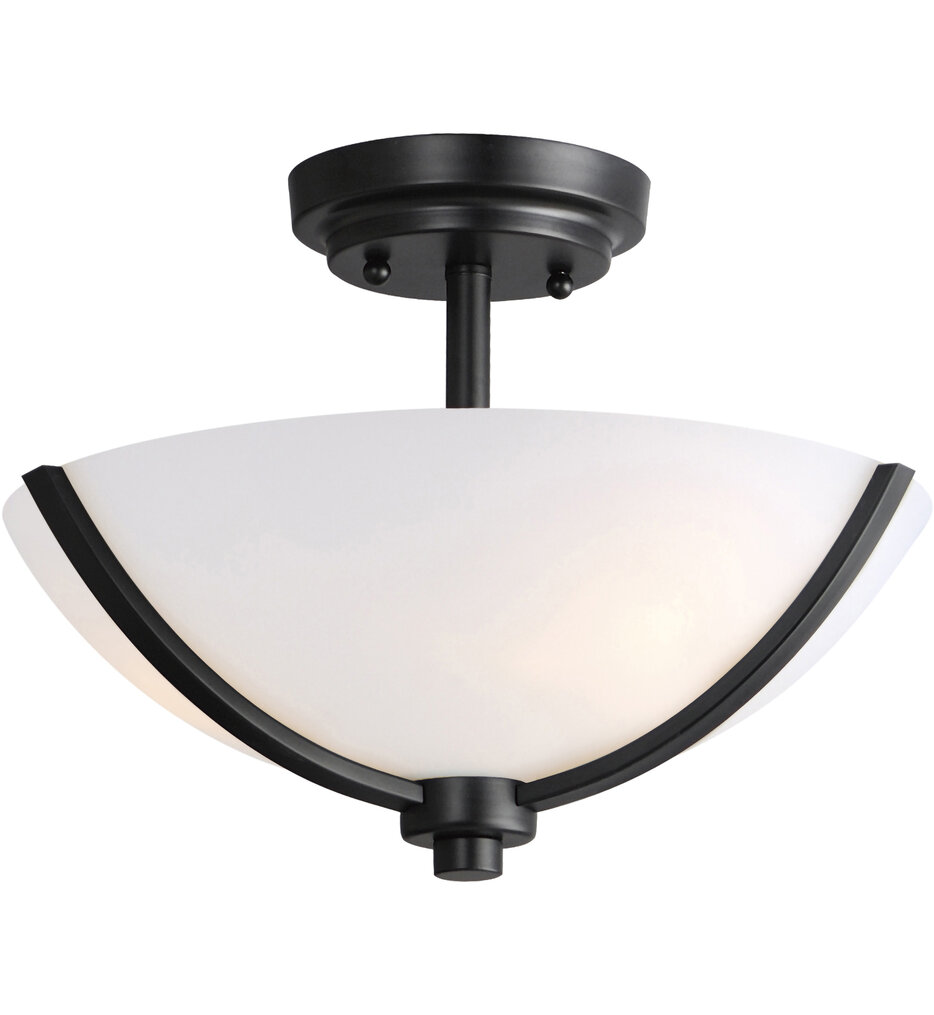 Deven 14" Semi-Flush