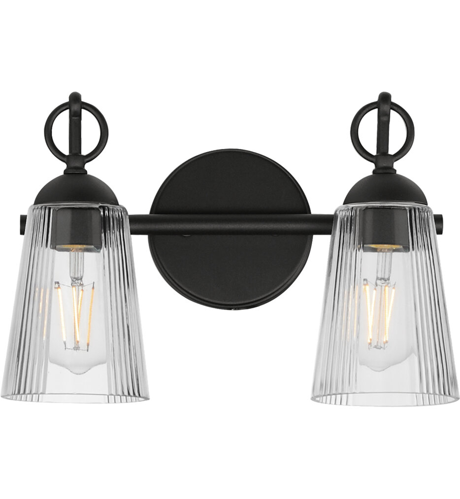 Maxim Lighting - 21392CLBK - Jackson Hole 14.25" Wall Sconce