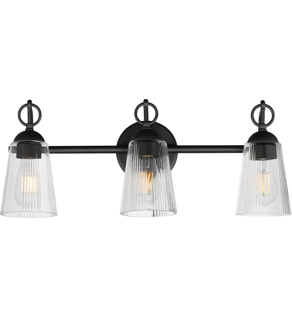 Maxim Lighting - 21393CLBK - Jackson Hole 23.5" Bath Vanity Light