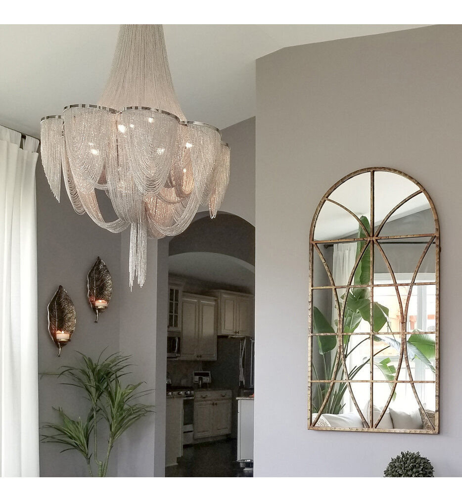 Maxim Lighting 21467NKPN Chantilly 34" Chandelier