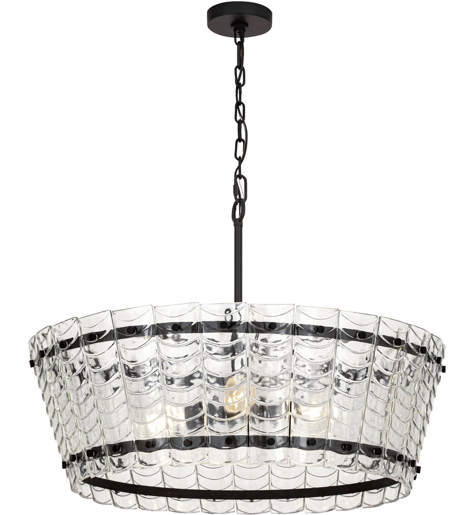 Maxim Lighting - 21874CLBZ - Ruche 29.75-Inch Chandelier