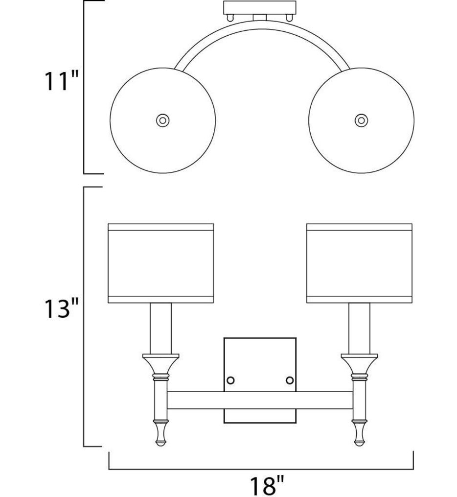 Fairmont 13" Wall Sconce