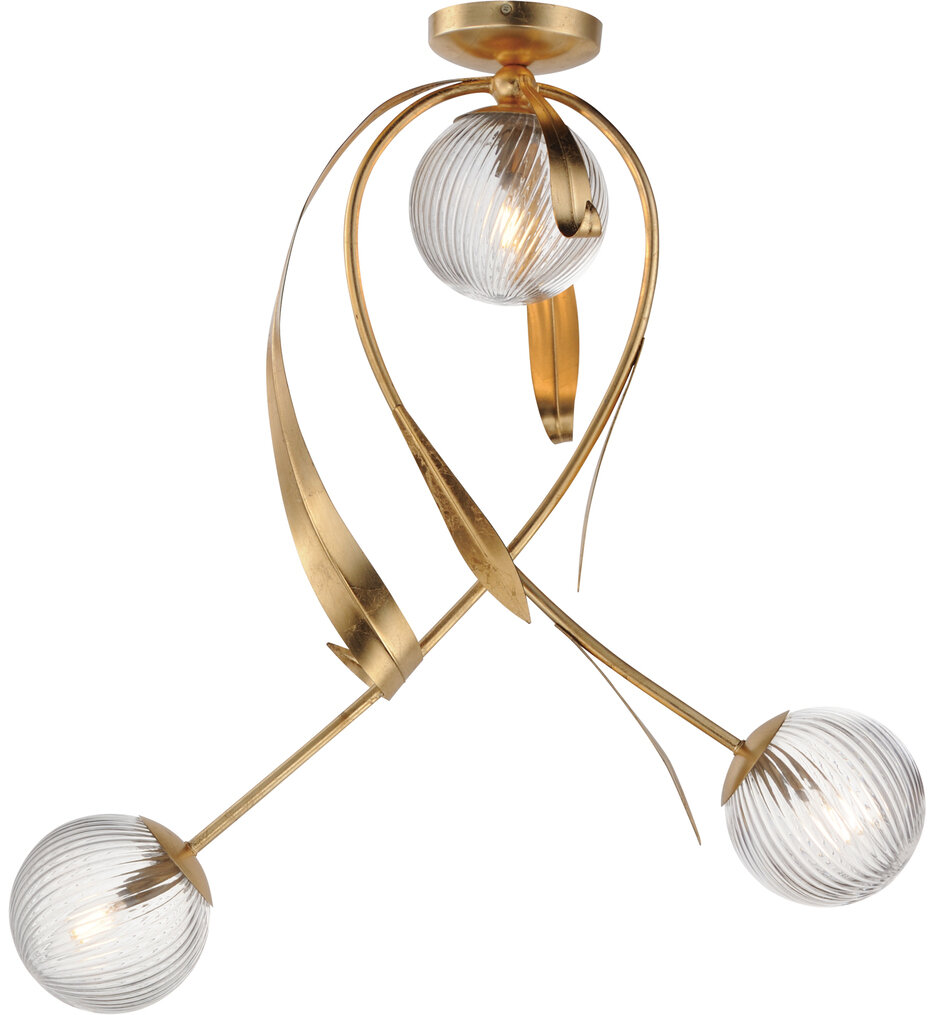 Maxim Lighting - 28714CRGL - Firenze 28.25-Inch Flush Mount