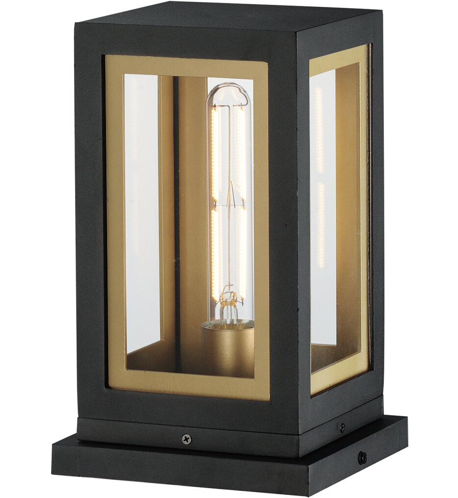 Maxim Lighting - 30050CLBKGLD - Neoclass 11.5-Inch Pier Mount Light