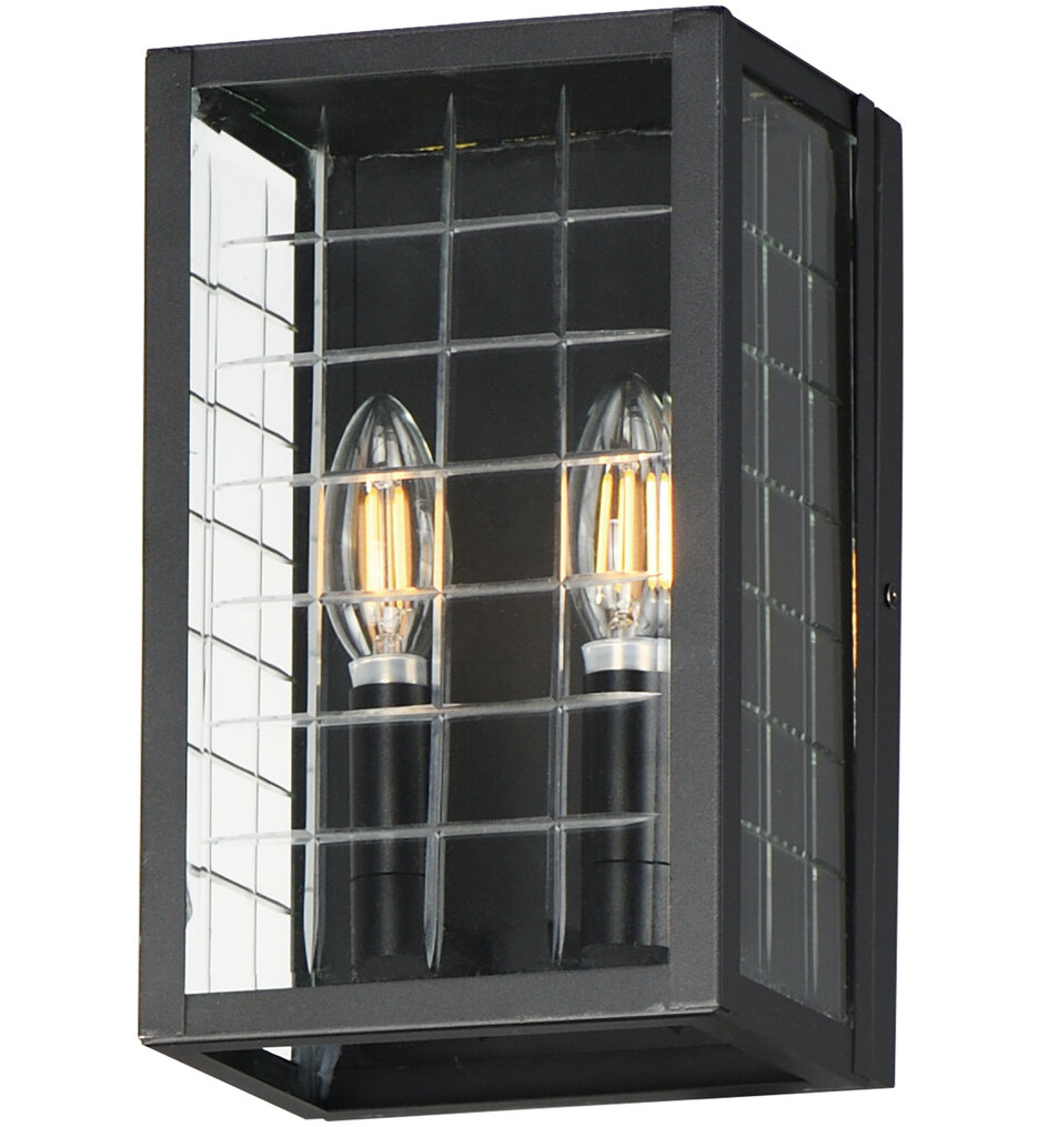 Maxim Lighting - 30691CLBK - Magnus 10.5-Inch Outdoor Wall Sconce