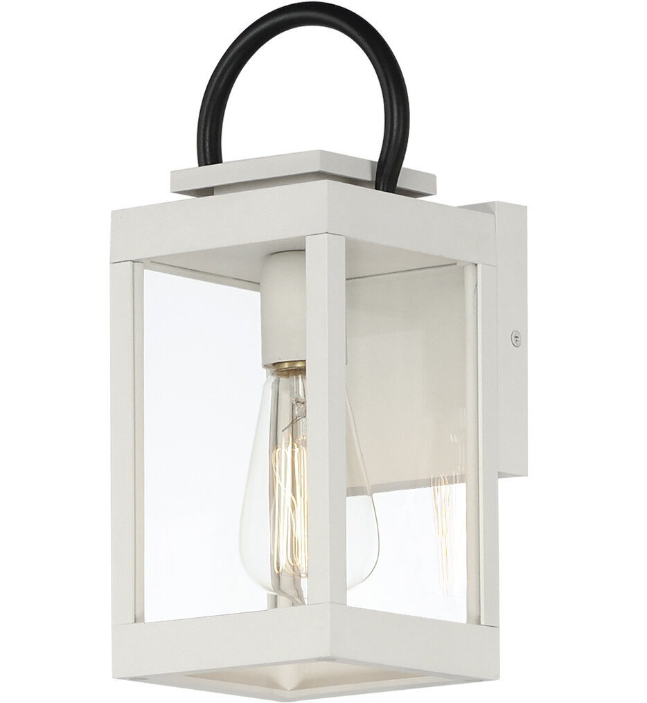 Maxim Lighting - 30912CLWTBK - Nassau Vivex 12.75-Inch Outdoor Wall Sconce