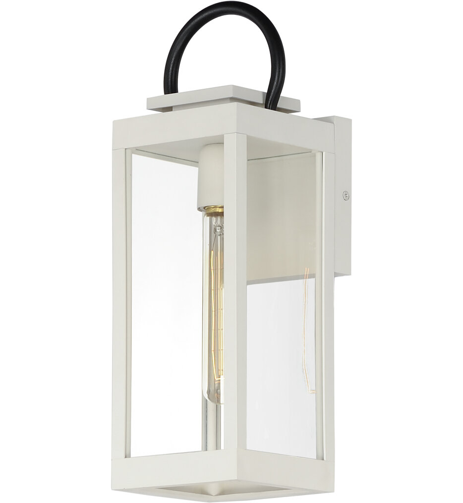 Maxim Lighting - 30914CLWTBK - Nassau Vivex 16-Inch Outdoor Wall Sconce