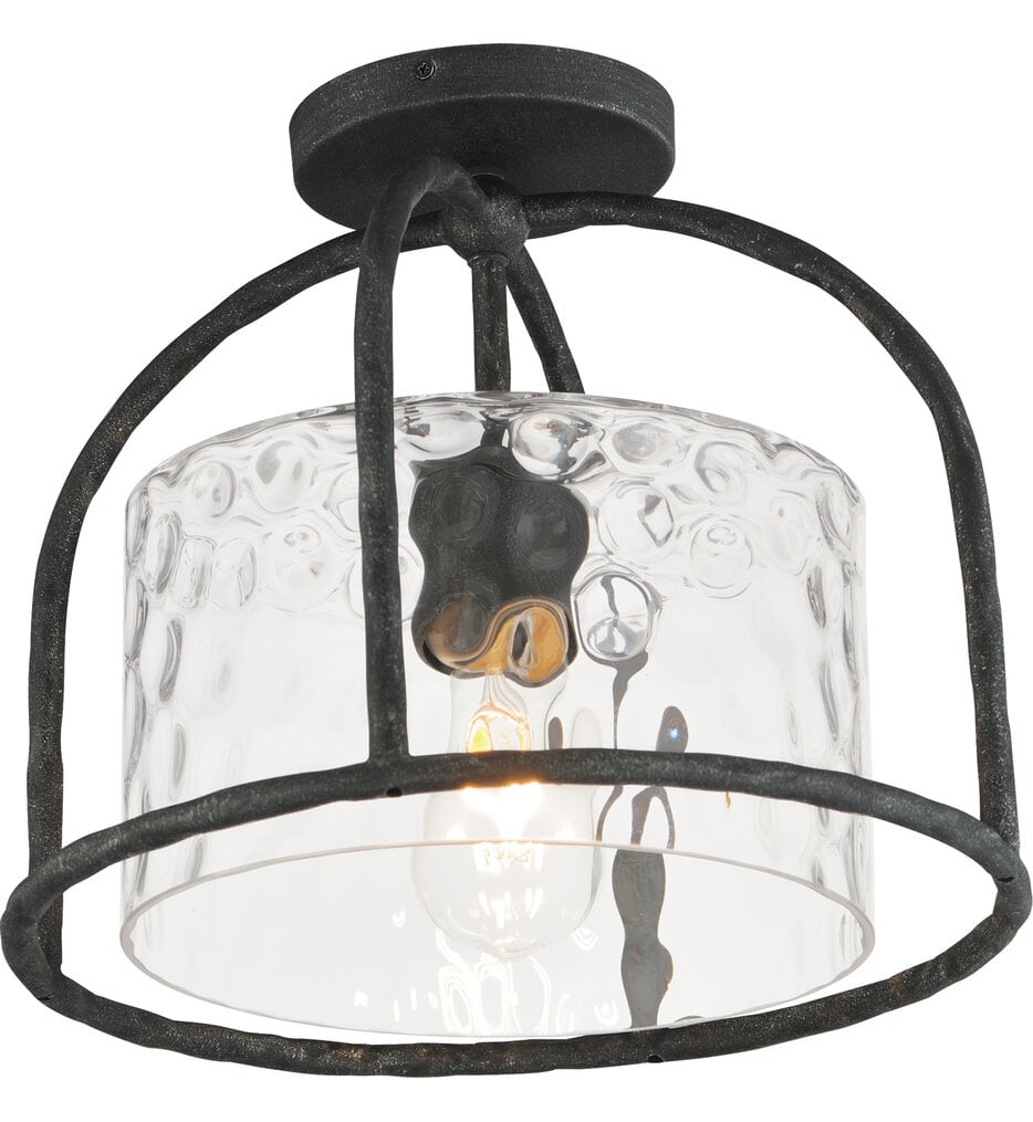 Del Mar 13" Outdoor Flush Mount