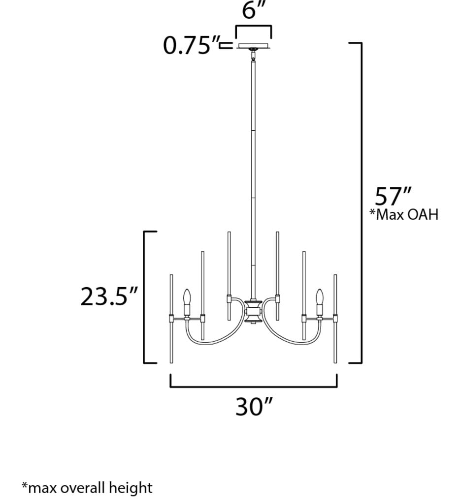 Divine 30" Chandelier
