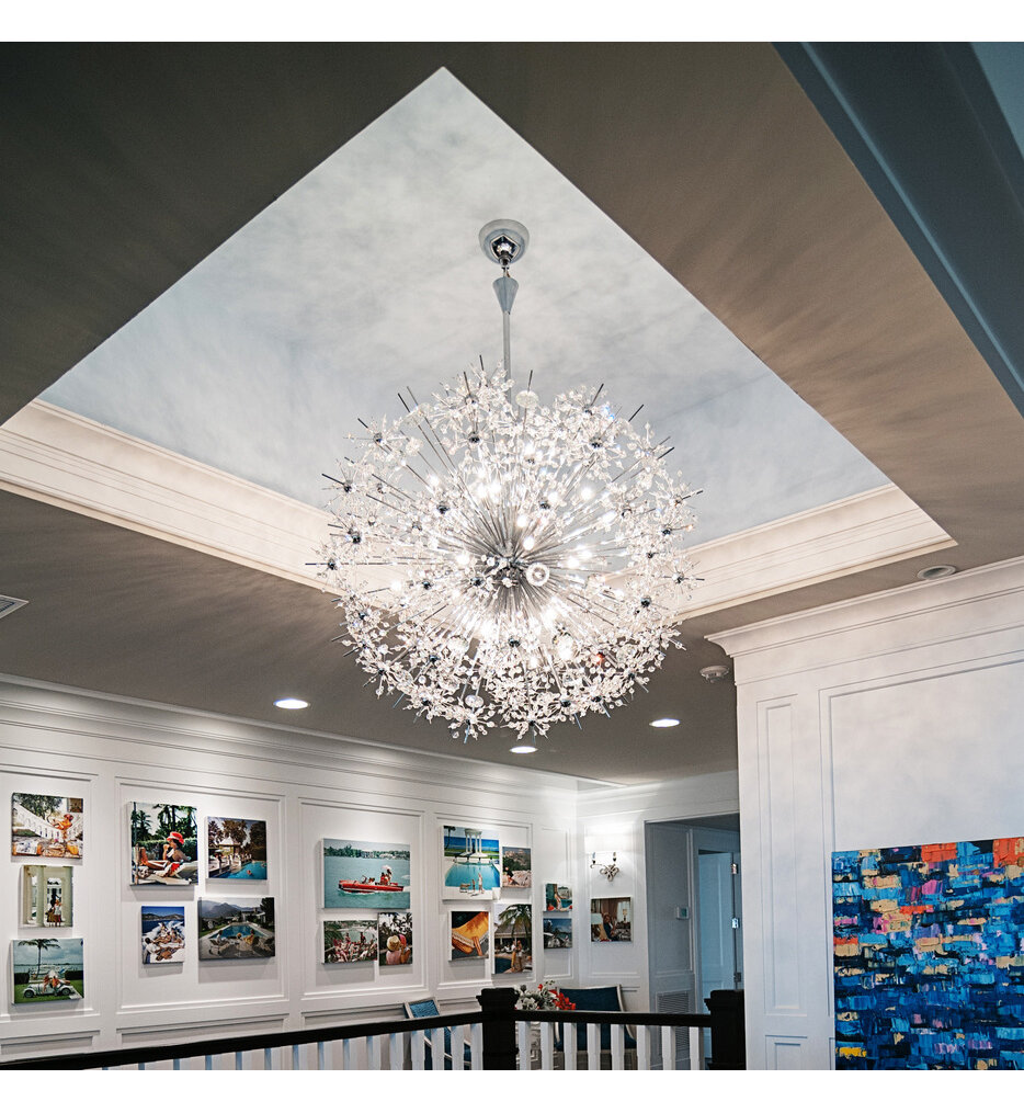Starfire 44" Chandelier