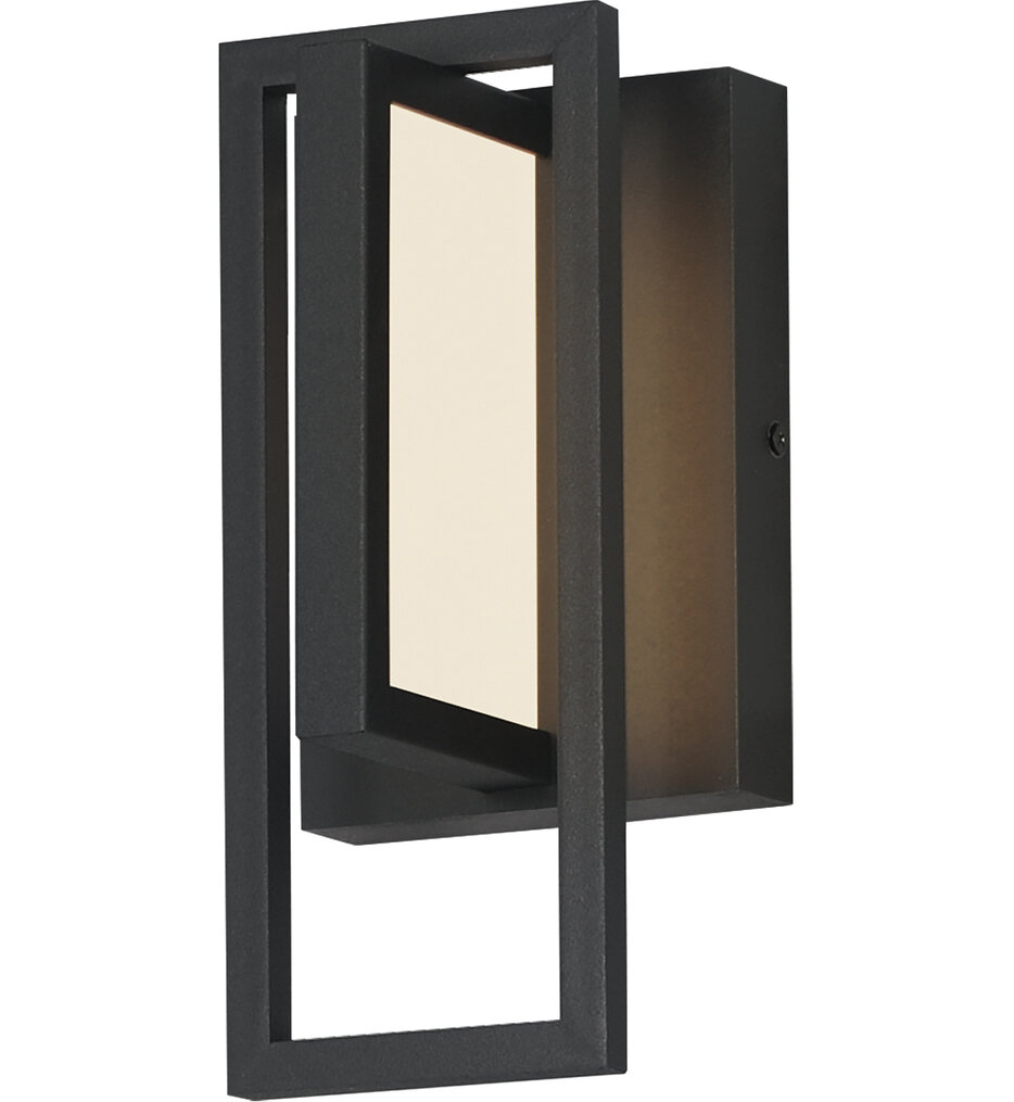 Maxim Lighting - 40651BK - Formation VX 10" Outdoor Wall Sconce
