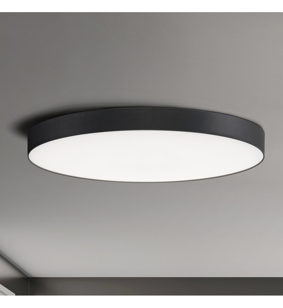 Maxim Lighting - 57670WTBK - Trim 16" Flush Mount