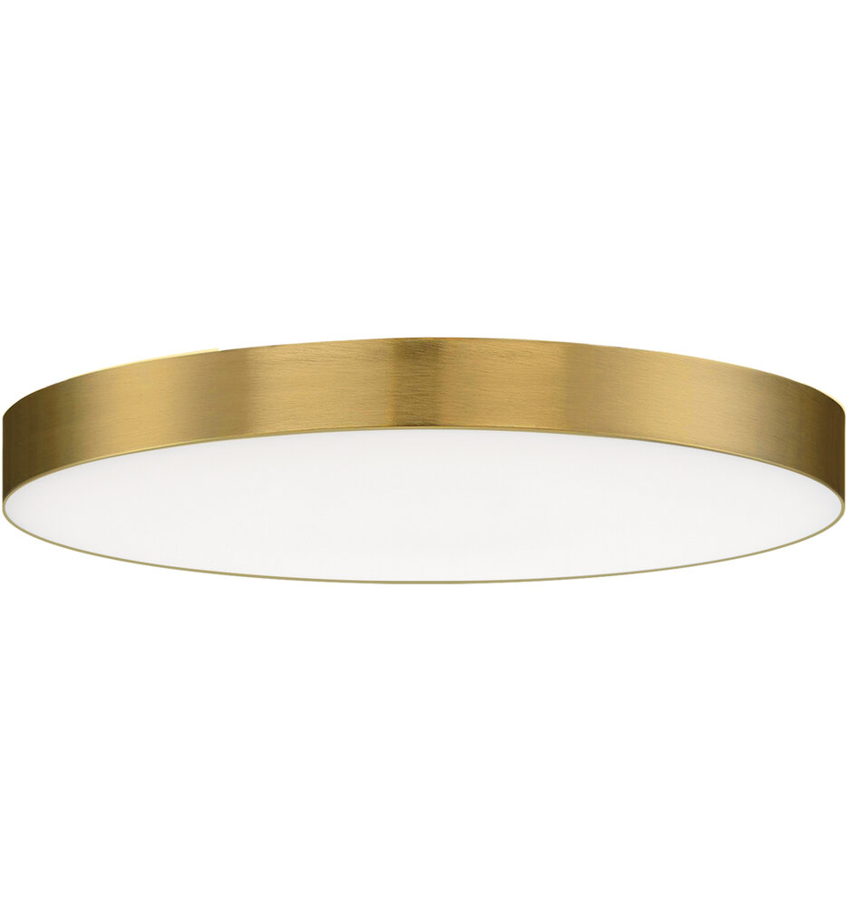 Maxim Lighting - 57670WTSBR - Trim 16-Inch Flush Mount