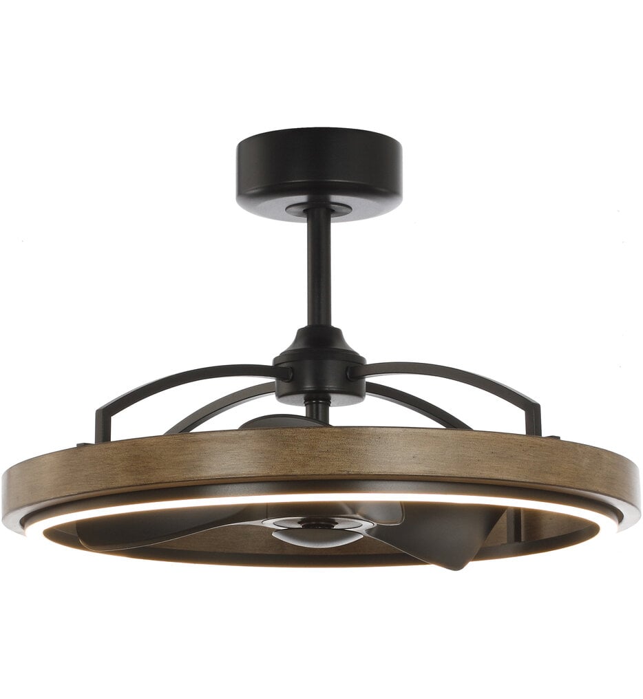 Maxim Lighting - 63001DWBK - Teton 28-Inch Fandelier
