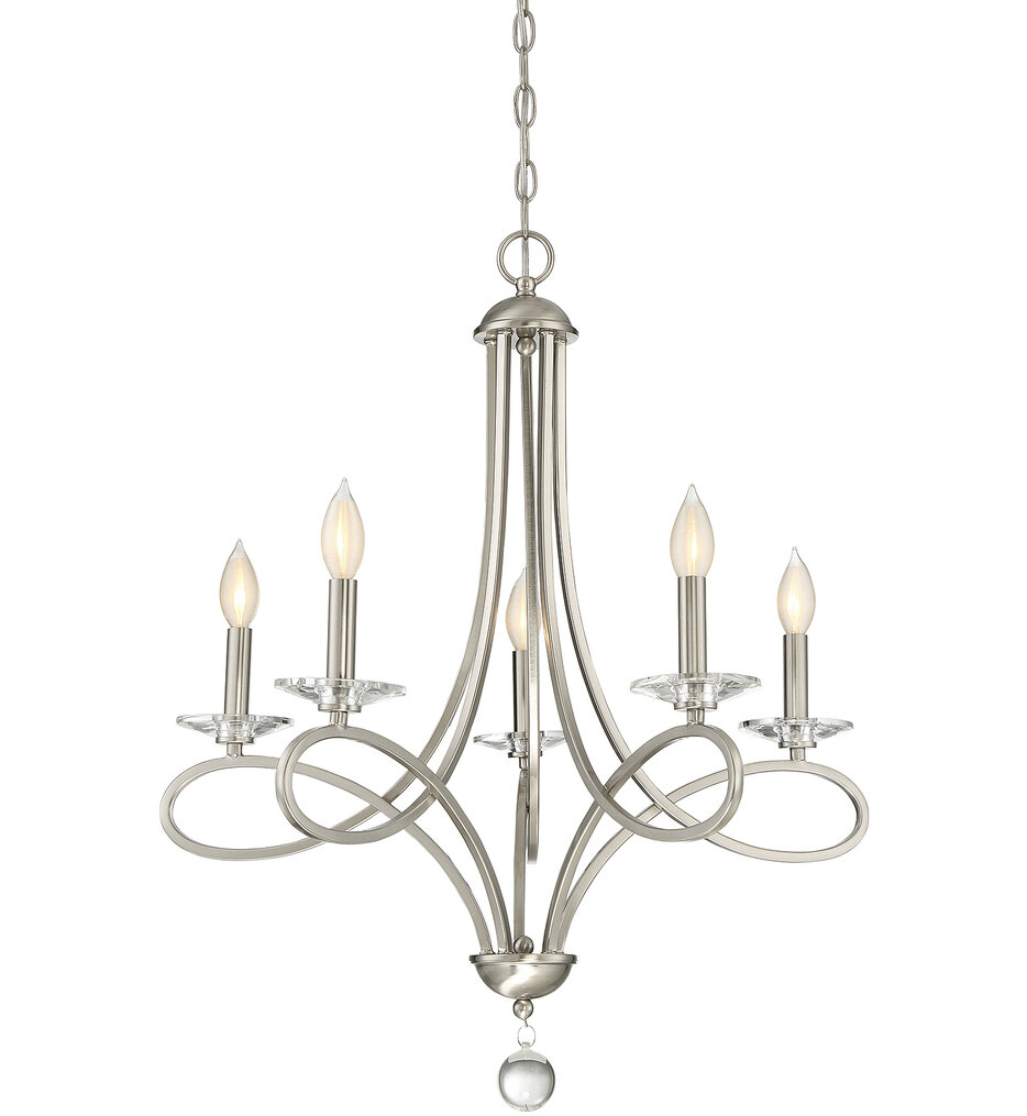 Meridian - M10028BN - Meridian 26" Chandelier