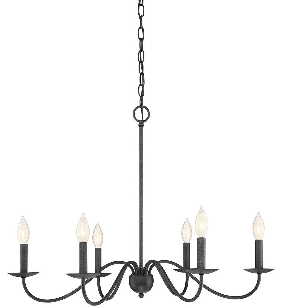 Meridian - M10042AI - Meridian 30" Chandelier