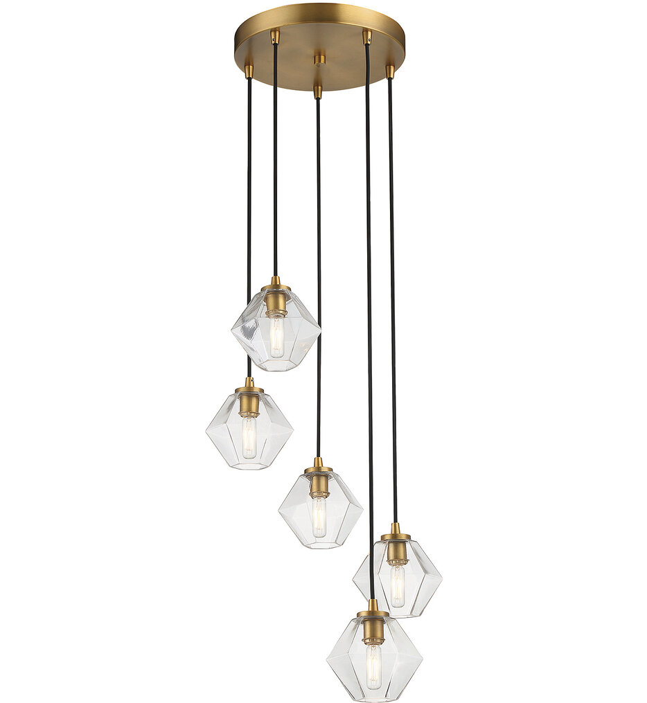 Meridian - M10095NB - Meridian 16" Chandelier