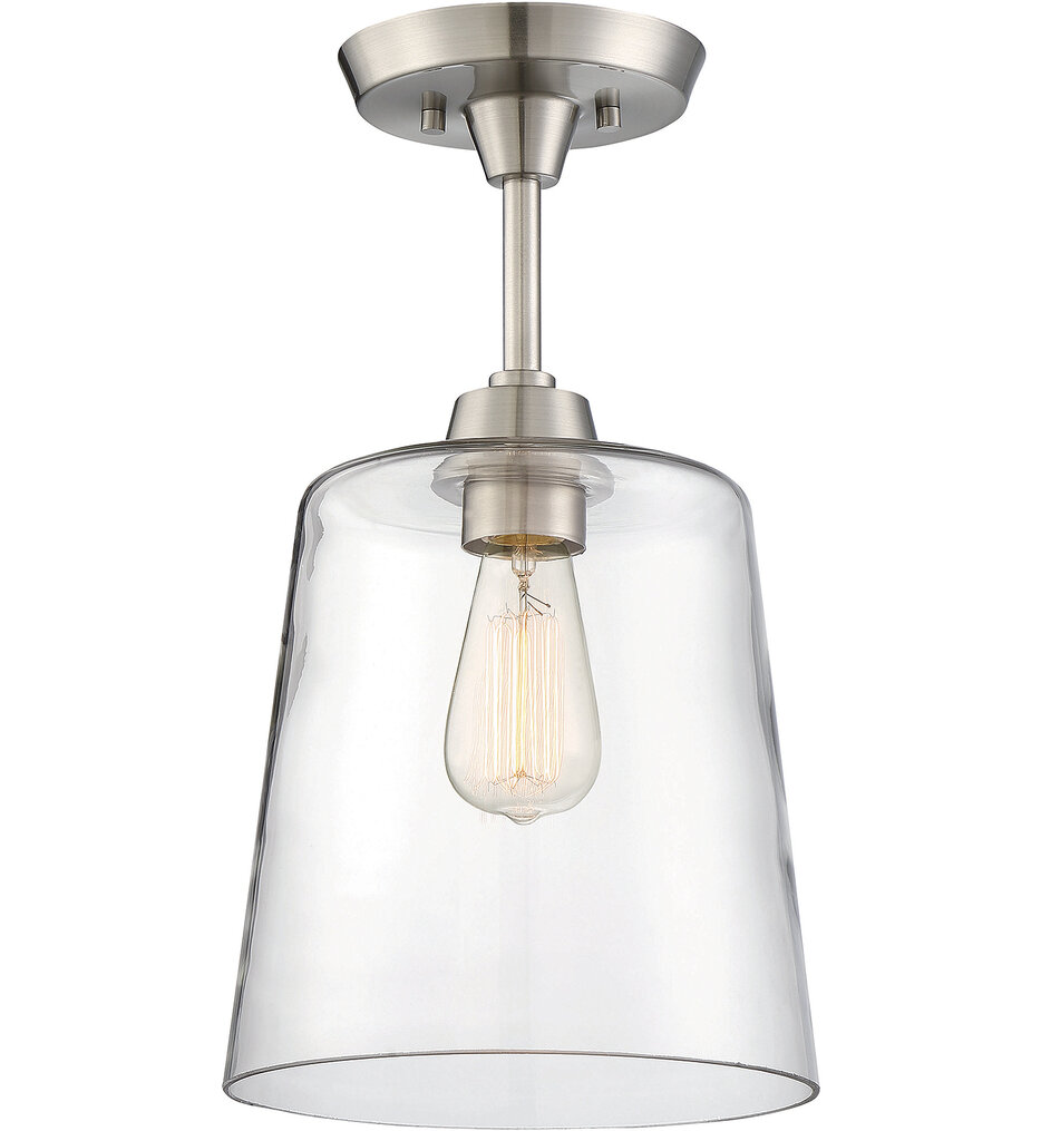 Meridian - Meridian 10" Semi-Flush Mount