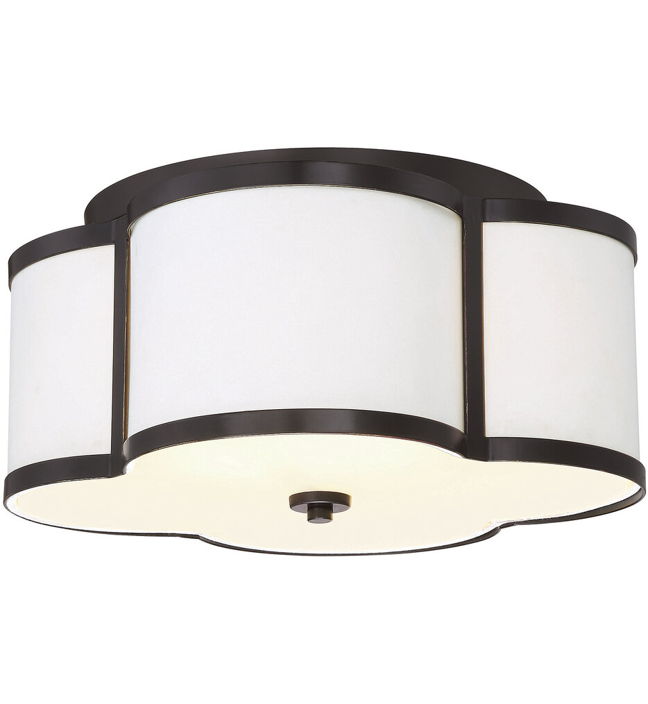 Meridian - Meridian 16" Semi-Flush Mount