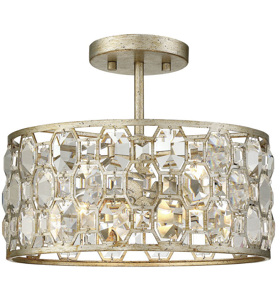 Meridian - M60033SG - Meridian 13" Flush Mount