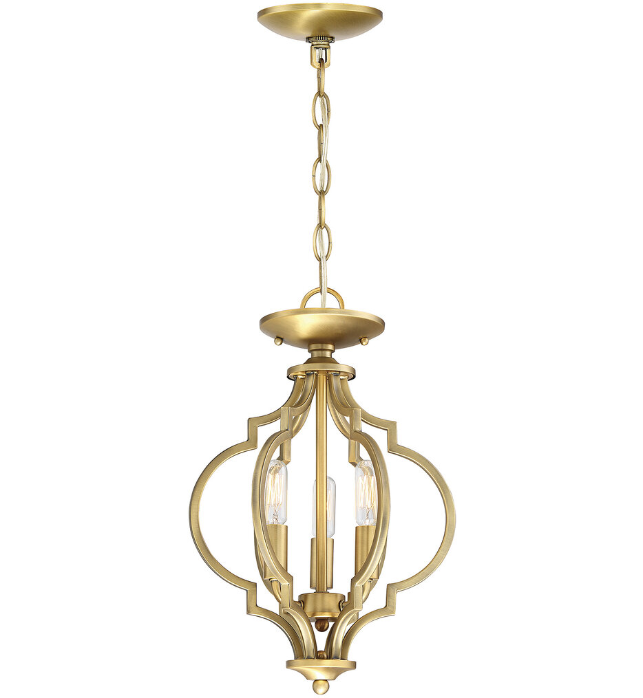 Meridian - Meridian 11" Semi-Flush Mount