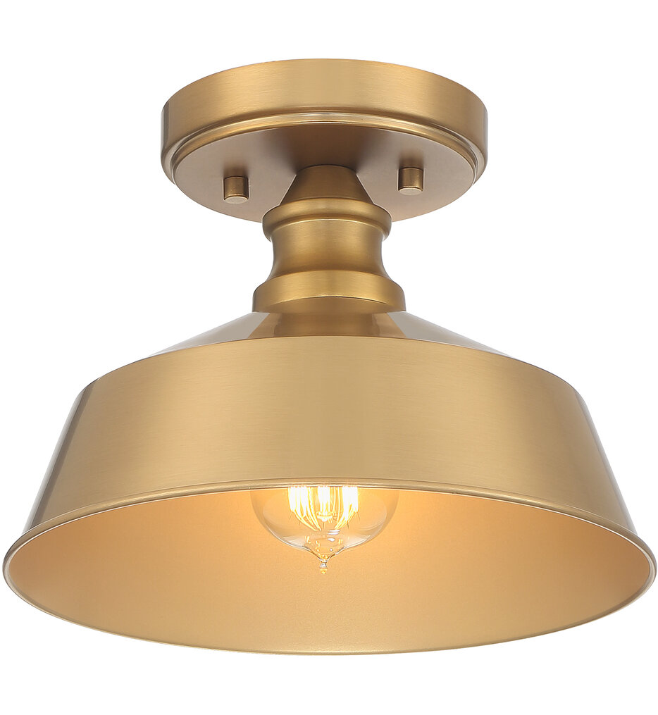 Meridian - Meridian 10" Semi-Flush Mount